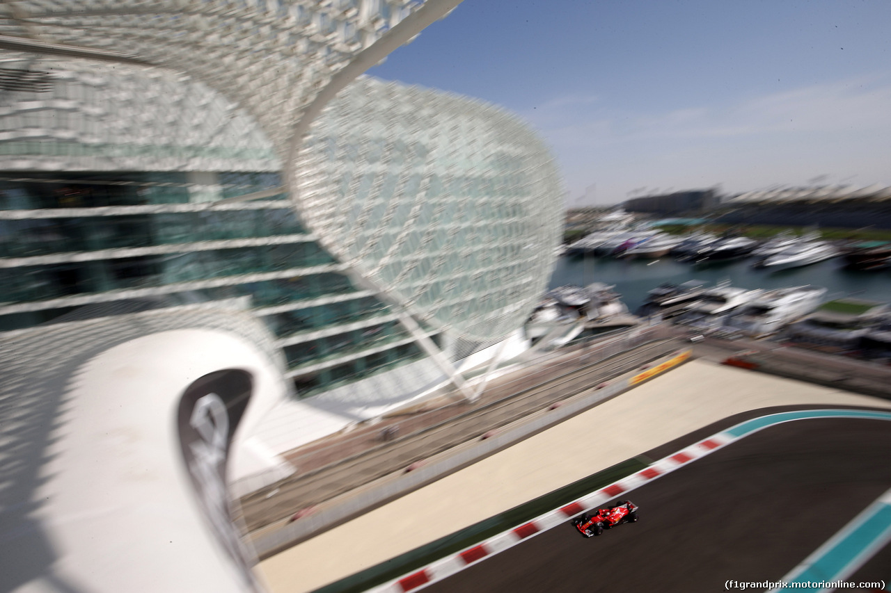 GP ABU DHABI, 24.11.2017 - Prove Libere 1, Sebastian Vettel (GER) Ferrari SF70H
