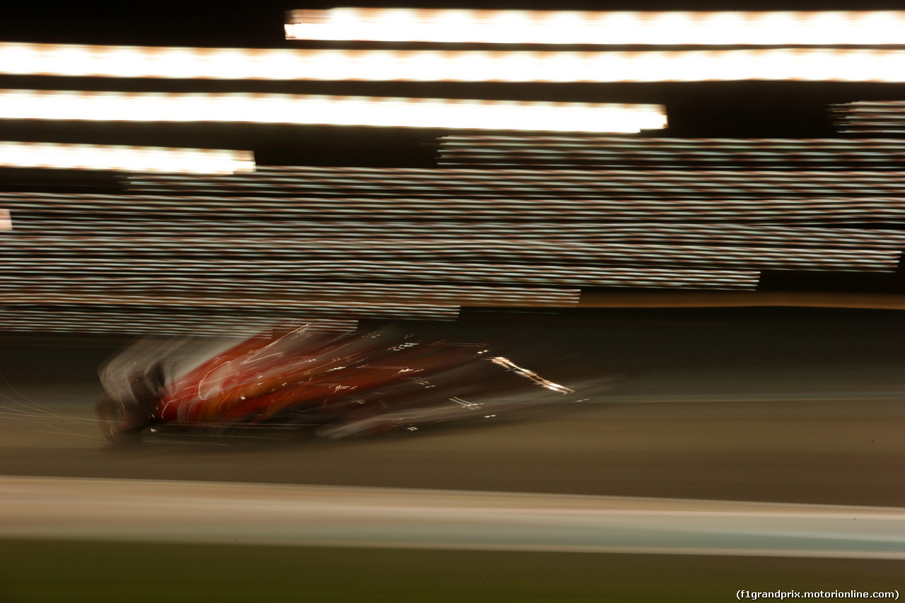 GP ABU DHABI, 24.11.2017 - Prove Libere 2, Sebastian Vettel (GER) Ferrari SF70H