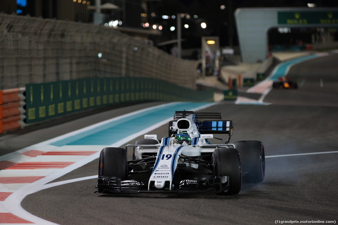 GP ABU DHABI, 24.11.2017 - Prove Libere 2, Felipe Massa (BRA) Williams FW40