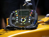 GP ABU DHABI, 24.11.2017 - Free Practice 2, The steering wheel of  Renault Sport F1 Team RS17