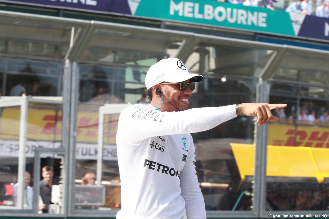 GP AUSTRALIA, 26.03.2017 - Lewis Hamilton (GBR) Mercedes AMG F1 W08