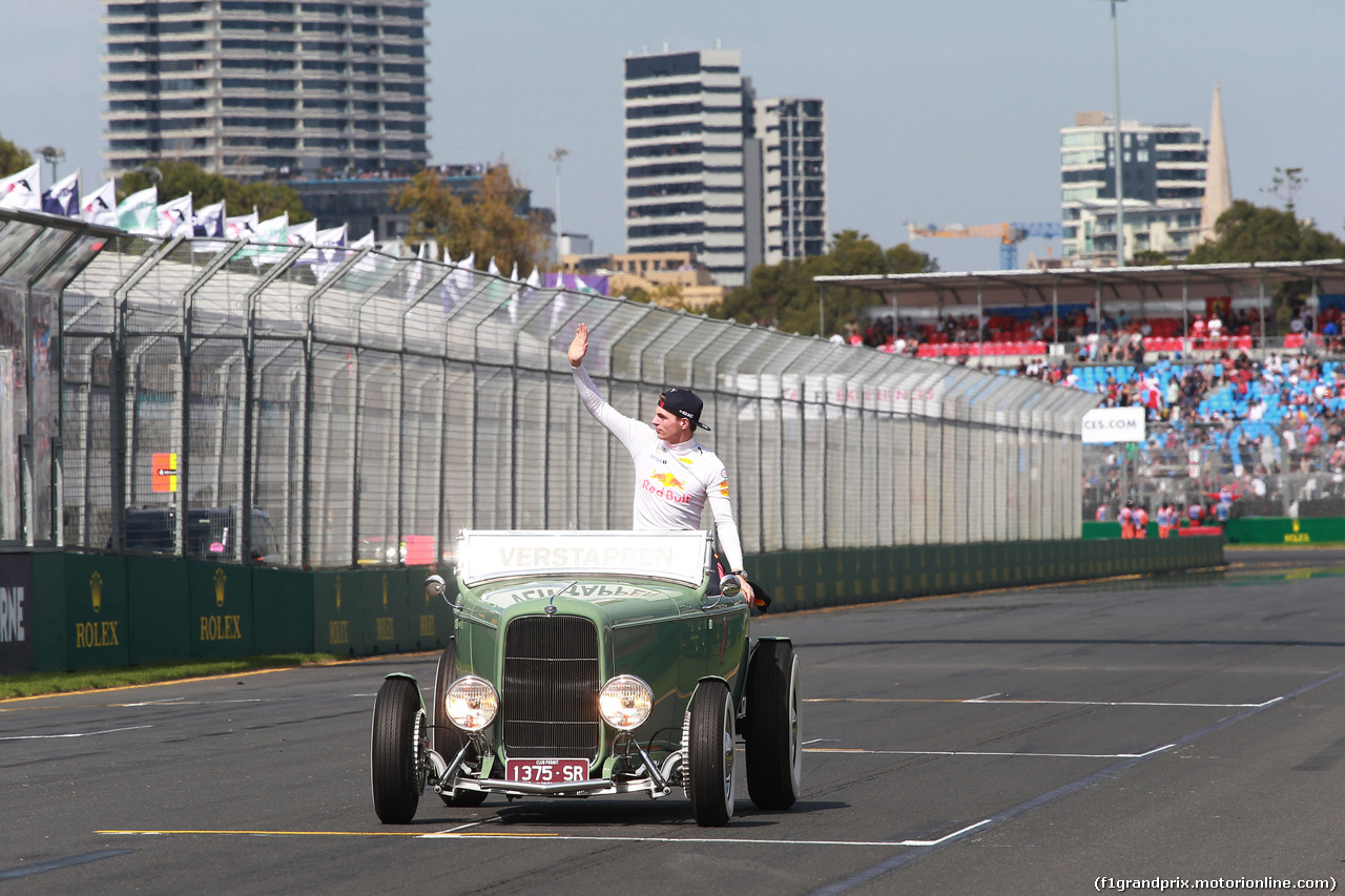GP AUSTRALIA, 26.03.2017 - Max Verstappen (NED) Red Bull Racing RB13