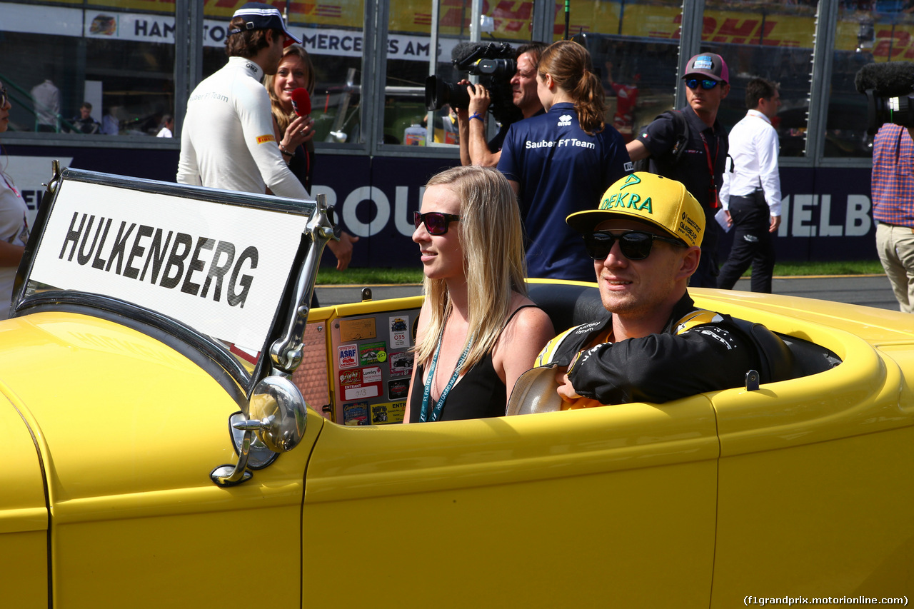 GP AUSTRALIA, 26.03.2017 - Nico Hulkenberg (GER) Renault Sport F1 Team RS17