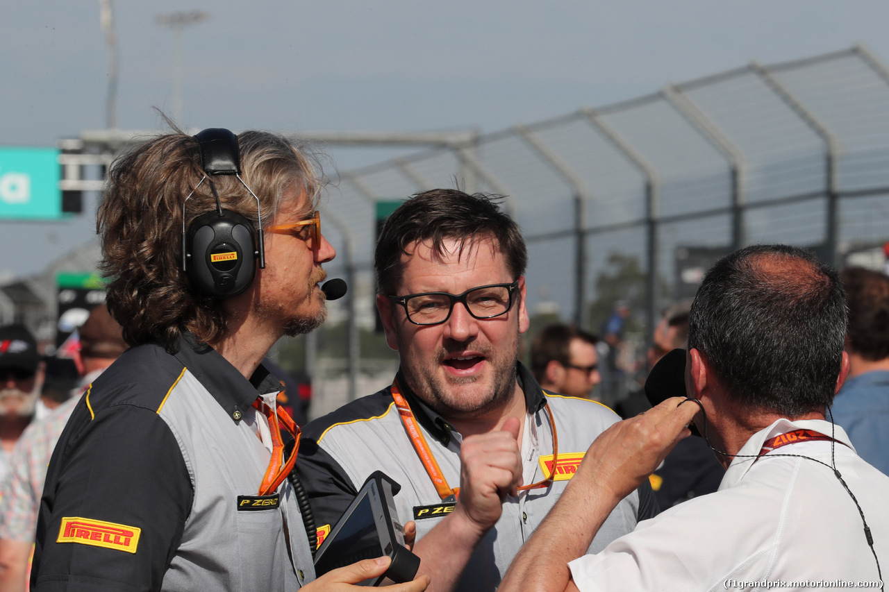 GP AUSTRALIA, 26.03.2017 - Gara, Paul Hembery, Executive President of Pirelli Latam Region Consumer