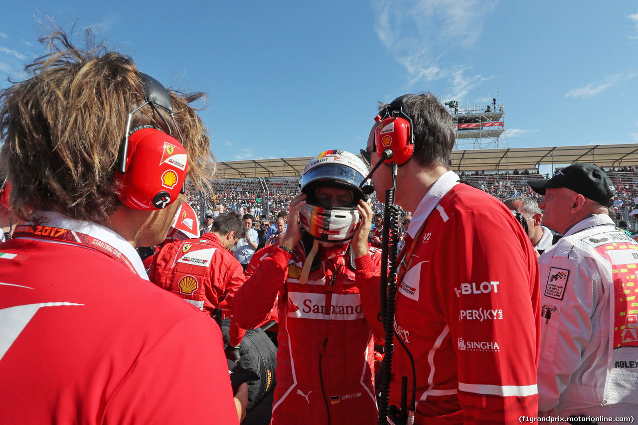 GP AUSTRALIA, 26.03.2017 - Gara, Sebastian Vettel (GER) Ferrari SF70H