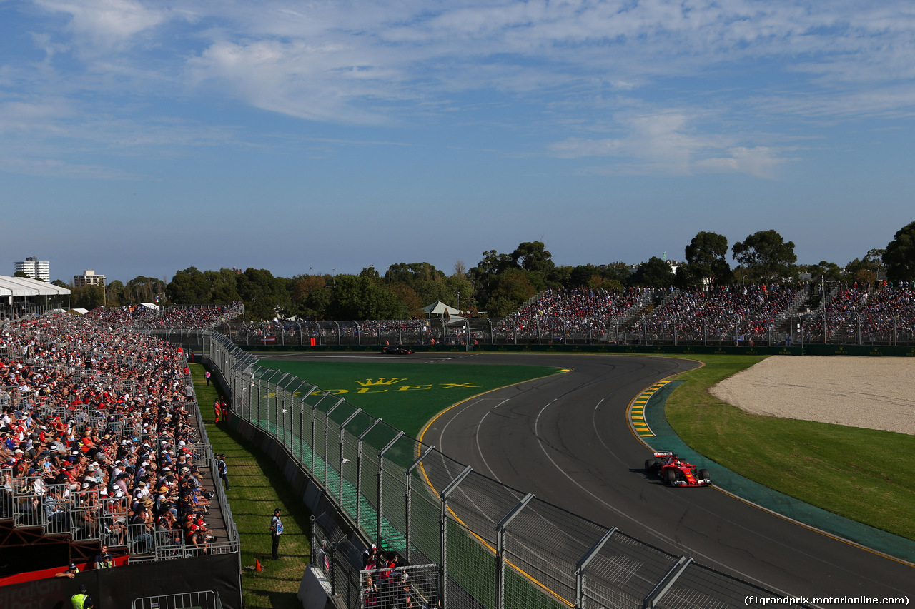 GP AUSTRALIA, 26.03.2017 - Gara, Sebastian Vettel (GER) Ferrari SF70H