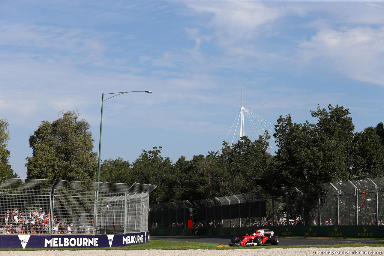 GP AUSTRALIA, 26.03.2017 - Gara, Sebastian Vettel (GER) Ferrari SF70H