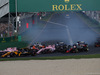 GP AUSTRALIA, 26.03.2017 - Gara, Start of the race, Sergio Perez (MEX) Sahara Force India F1 VJM010 e Nico Hulkenberg (GER) Renault Sport F1 Team RS17