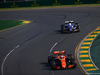 GP AUSTRALIA, 26.03.2017 - Gara, Stoffel Vandoorne (BEL) McLaren MCL32 e Antonio Giovinazzi (ITA) Sauber C36