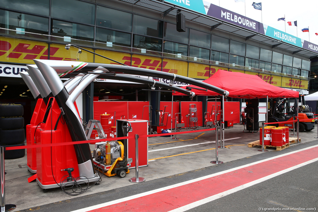 GP AUSTRALIA, Ferrari Garage.
22.03.2017.