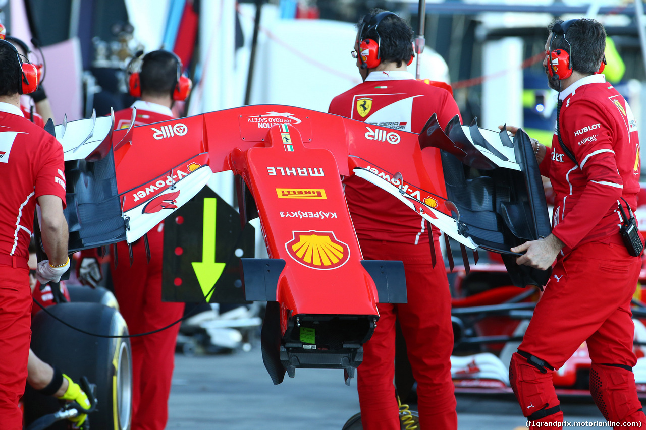 GP AUSTRALIA, 23.03.2017 - Ferrari SF70H, detail
