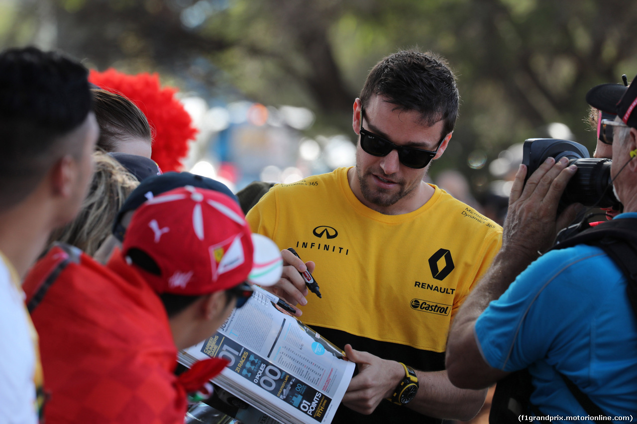 GP AUSTRALIA, 23.03.2017 - Jolyon Palmer (GBR) Renault Sport F1 Team RS17