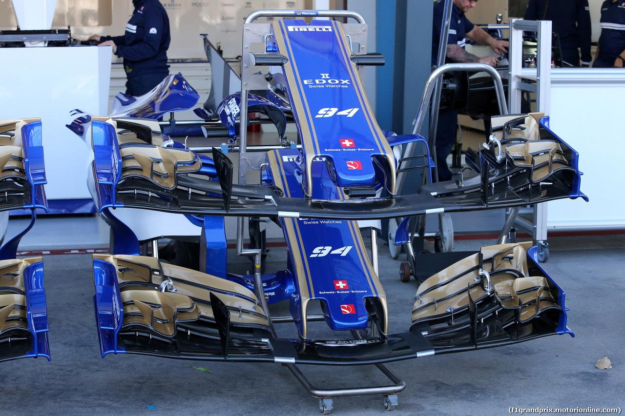 GP AUSTRALIA, 23.03.2017 - Sauber C36 , detail