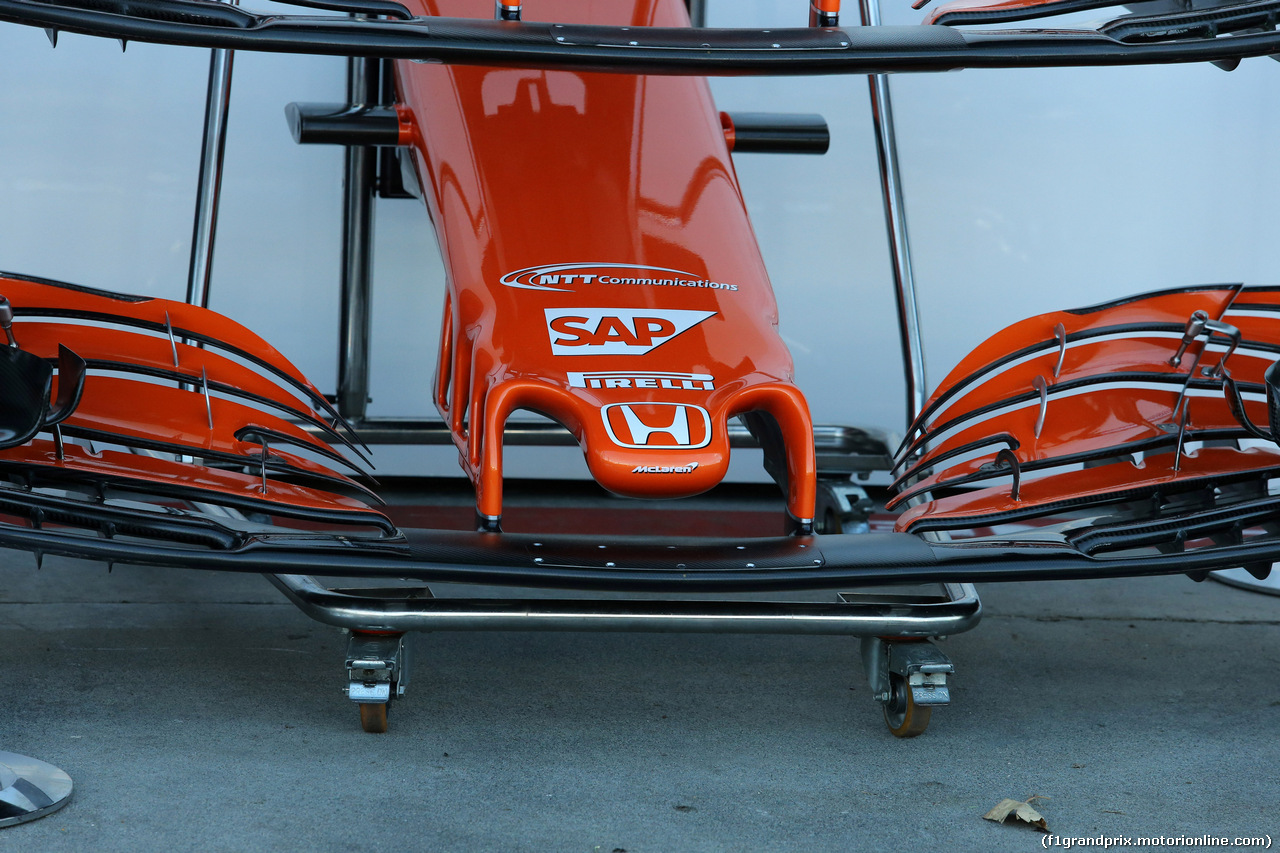 GP AUSTRALIA, 23.03.2017 - McLaren MCL32, detail