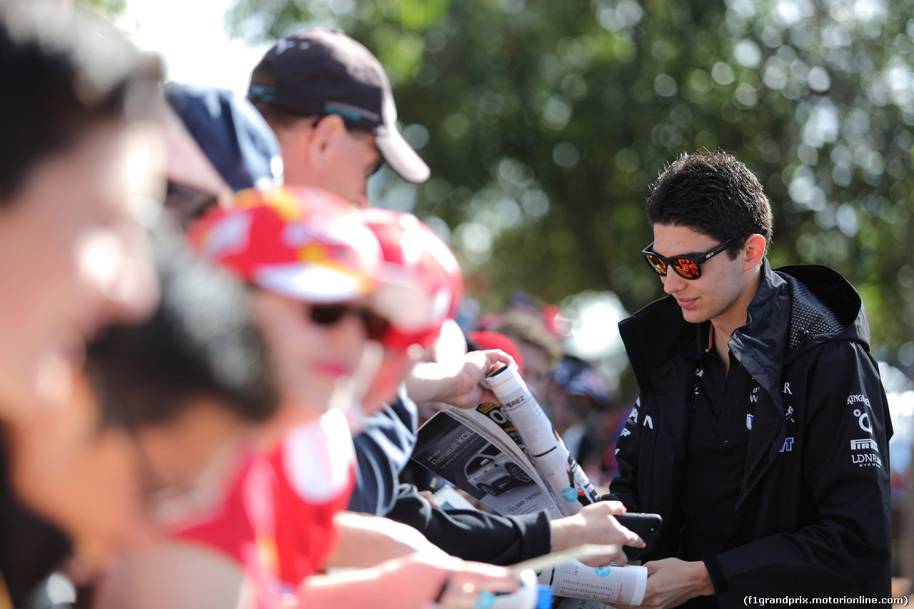 GP AUSTRALIA, 23.03.2017 - Esteban Ocon (FRA) Sahara Force India F1 VJM10