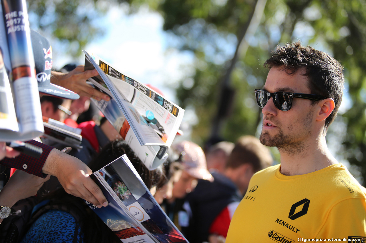 GP AUSTRALIA, 23.03.2017 - Jolyon Palmer (GBR) Renault Sport F1 Team RS17
