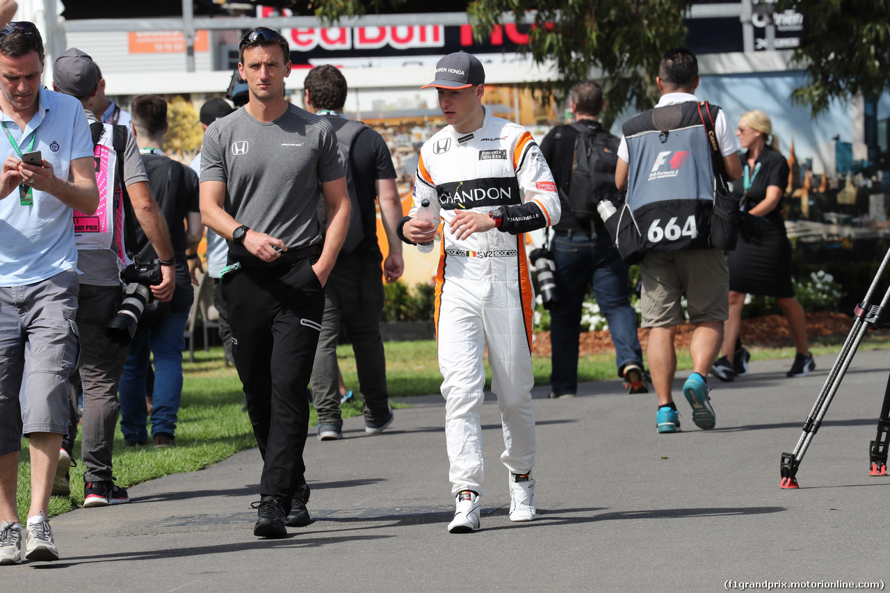 GP AUSTRALIA, 23.03.2017 - Stoffel Vandoorne (BEL) McLaren MCL32