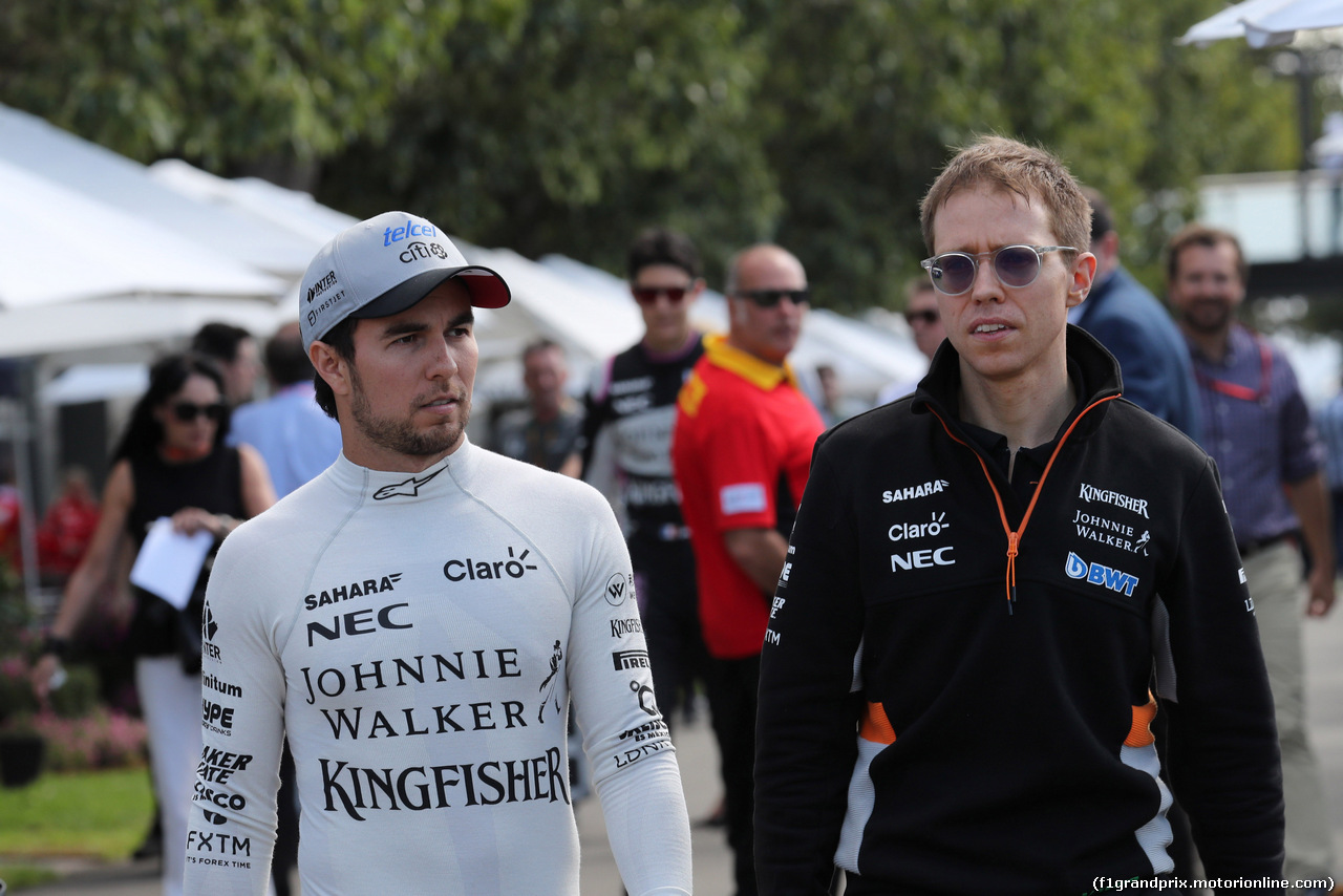 GP AUSTRALIA, 23.03.2017 - Sergio Perez (MEX) Sahara Force India F1 VJM010