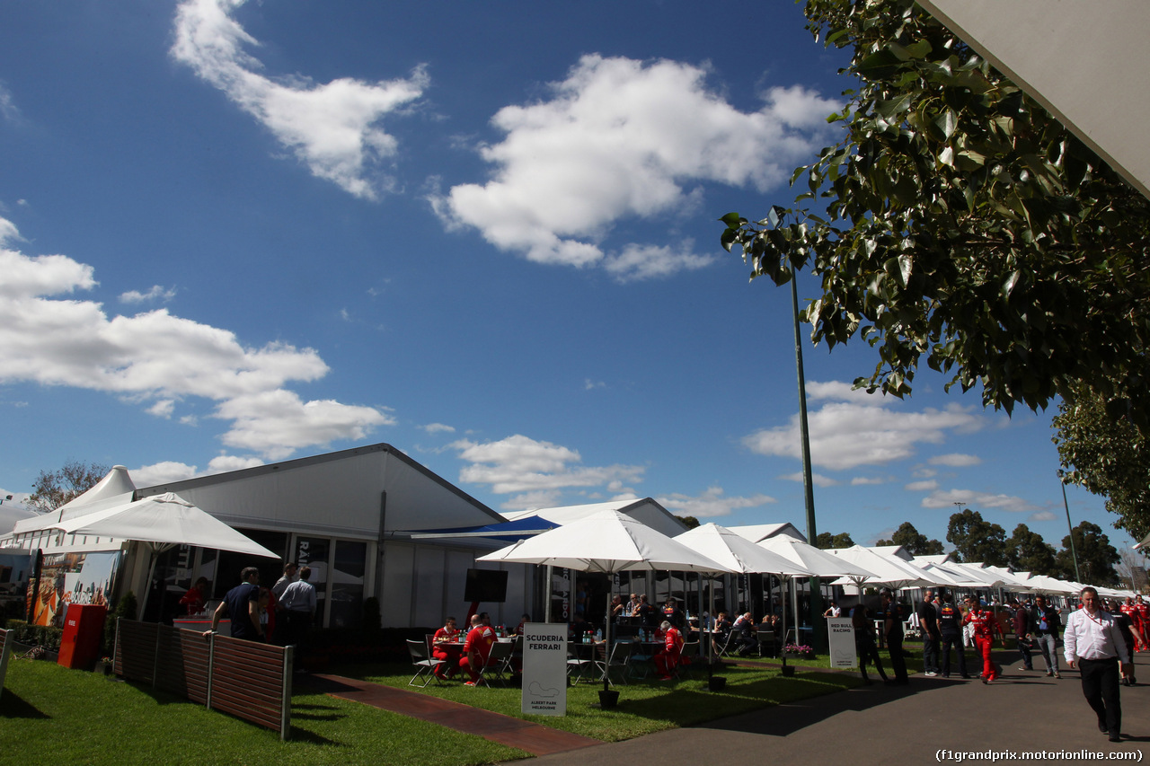 GP AUSTRALIA, 23.03.2017 - The paddock