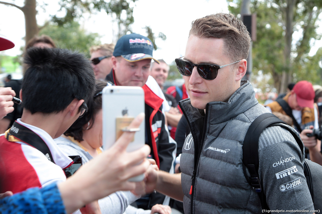GP AUSTRALIA, 23.03.2017 - Stoffel Vandoorne (BEL) McLaren MCL32