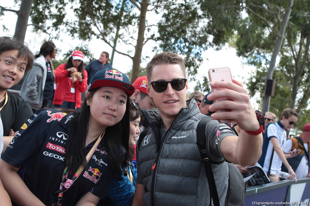 GP AUSTRALIA, 23.03.2017 - Stoffel Vandoorne (BEL) McLaren MCL32