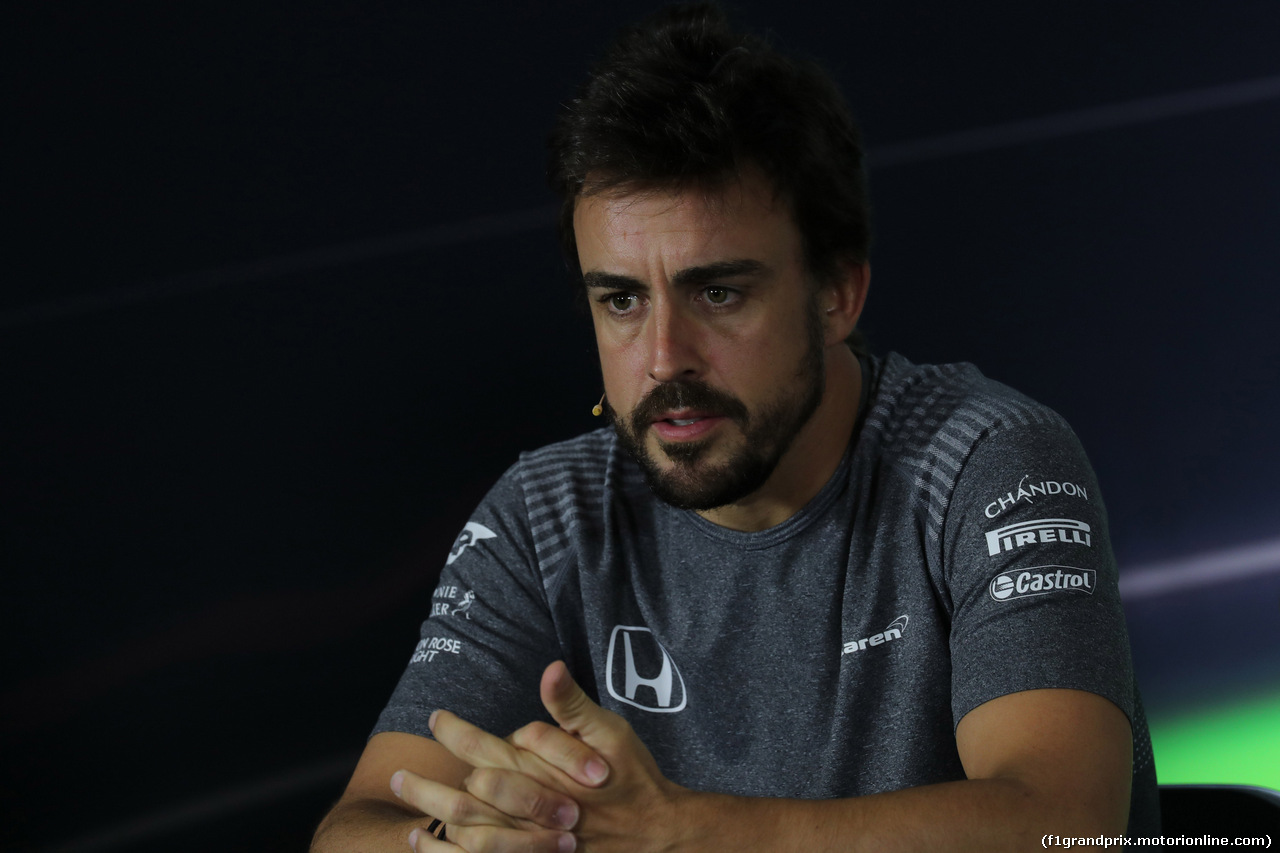 GP AUSTRALIA, 23.03.2017 - Conferenza Stampa, Fernando Alonso (ESP) McLaren MCL32