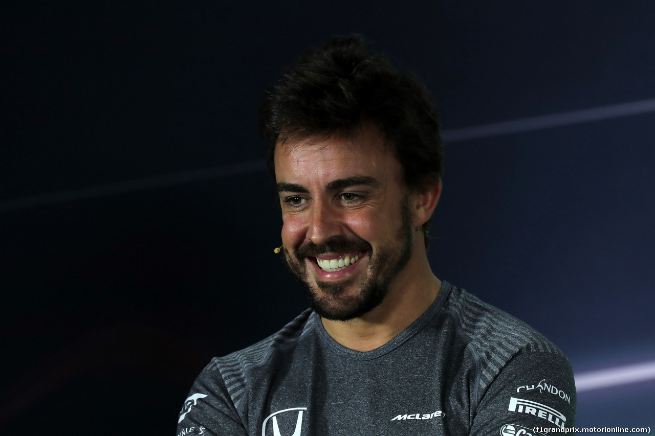 GP AUSTRALIA, 23.03.2017 - Conferenza Stampa, Fernando Alonso (ESP) McLaren MCL32
