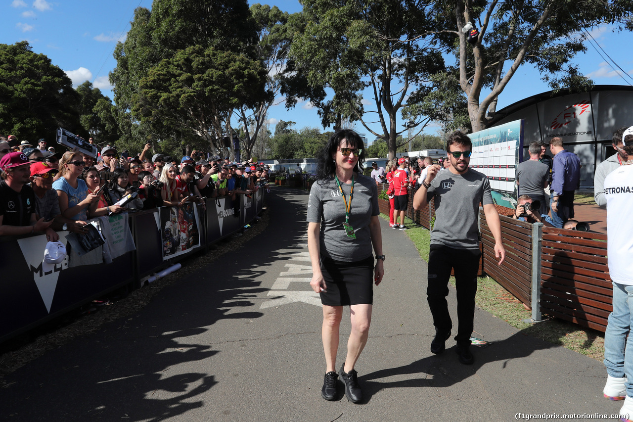 GP AUSTRALIA, 23.03.2017 - Fernando Alonso (ESP) McLaren MCL32