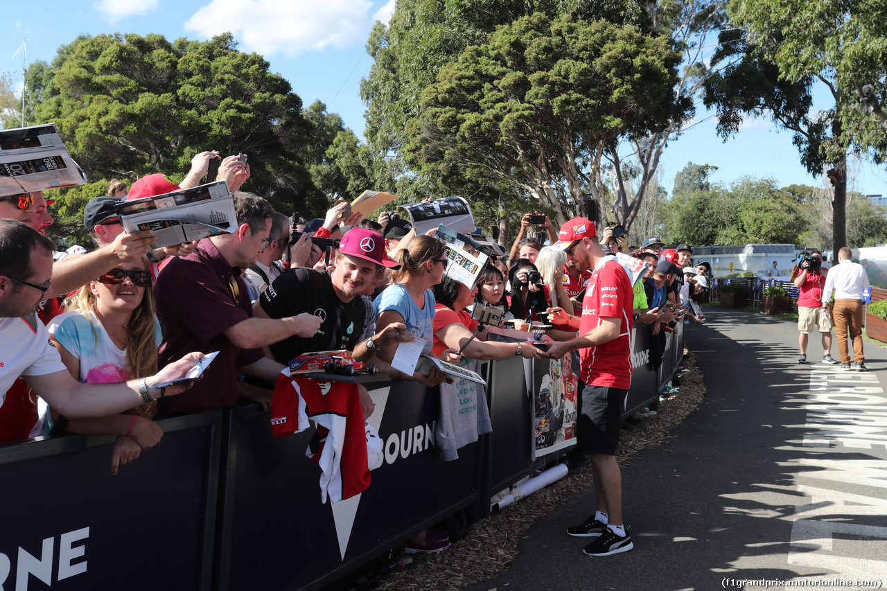 GP AUSTRALIA, 23.03.2017 - Sebastian Vettel (GER) Ferrari SF70H