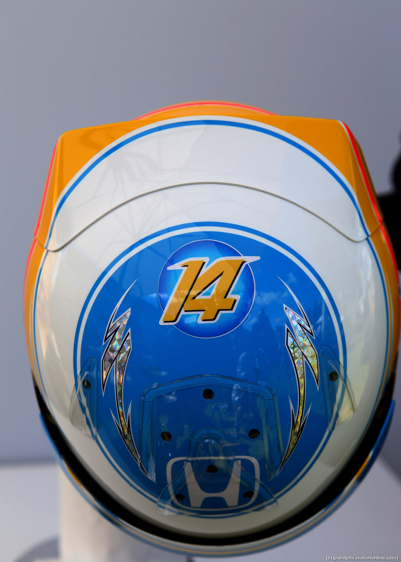 GP AUSTRALIA, 23.03.2017 - The helmet of Fernando Alonso (ESP) McLaren MCL32