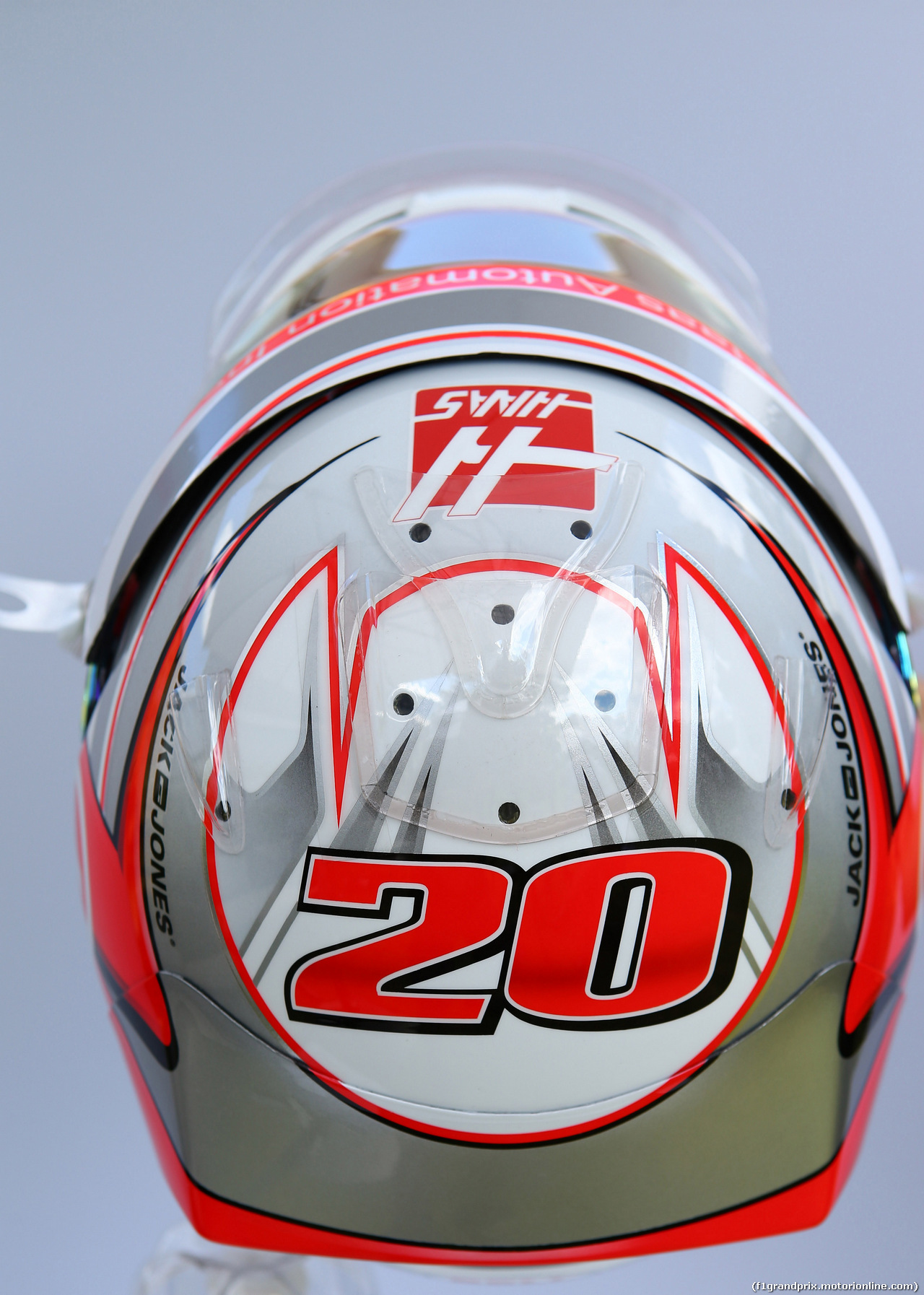 GP AUSTRALIA, 23.03.2017 - The helmet of Kevin Magnussen (DEN) Haas F1 Team VF-17