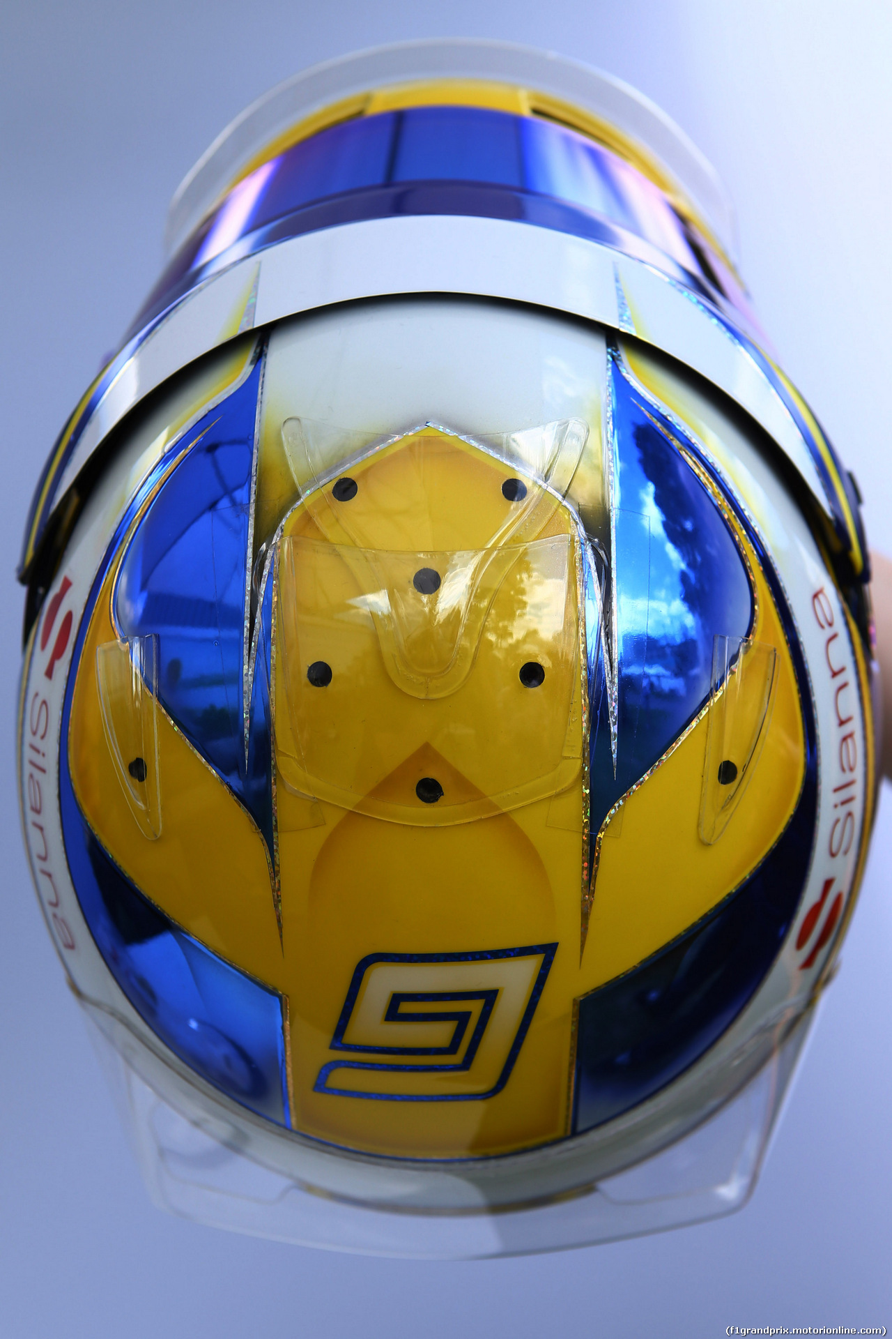 GP AUSTRALIA, 23.03.2017 - The helmet of Marcus Ericsson (SUE) Sauber C36