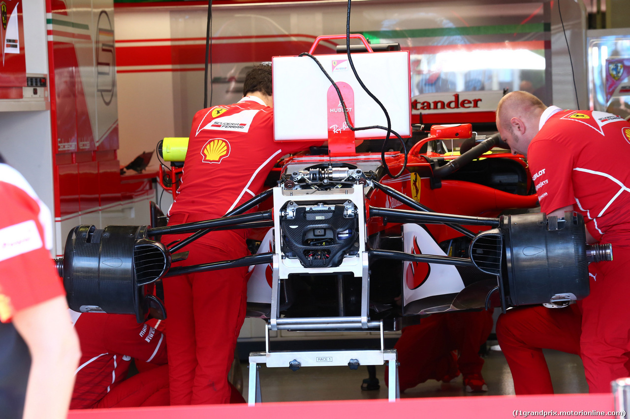 GP AUSTRALIA, 23.03.2017 - detail  Ferrari SF70H