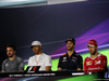 GP AUSTRALIA, 23.03.2017 - Conferenza Stampa, (L-R) Fernando Alonso (ESP) McLaren MCL32, Lewis Hamilton (GBR) Mercedes AMG F1 W08, Daniel Ricciardo (AUS) Red Bull Racing RB13 e Sebastian Vettel (GER) Ferrari SF70H