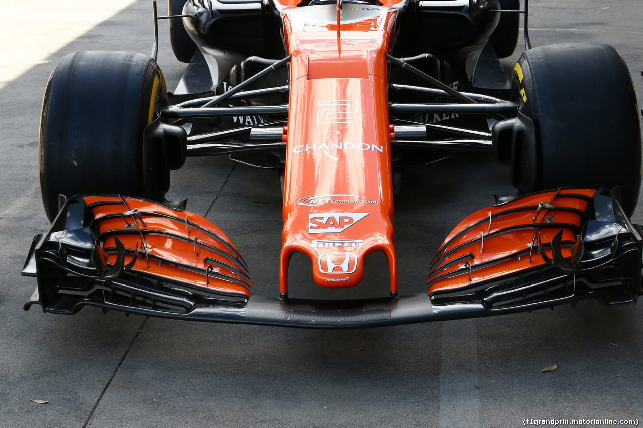 GP AUSTRALIA, 25.03.2017 - McLaren MCL32, detail