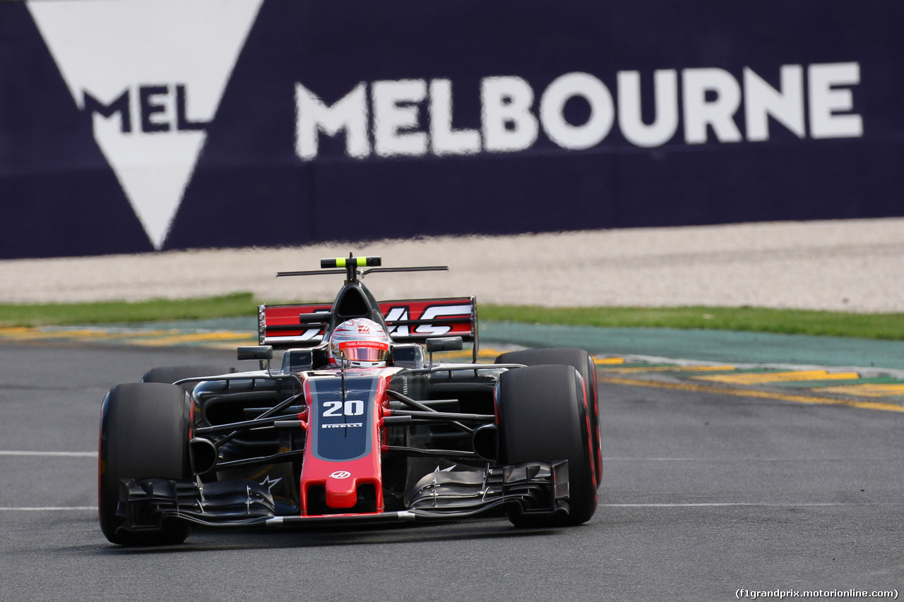 GP AUSTRALIA, 25.03.2017 - Prove Libere 3, Kevin Magnussen (DEN) Haas F1 Team VF-17