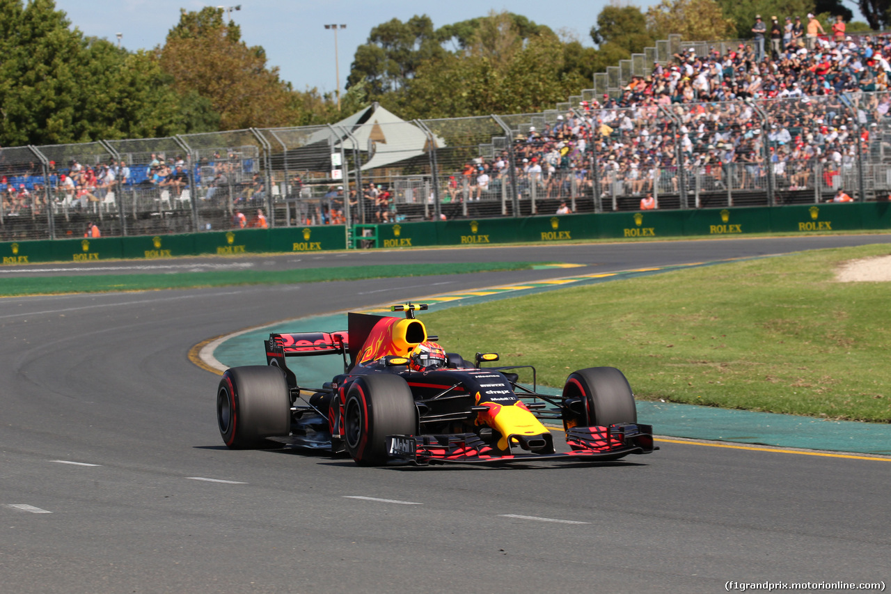 GP AUSTRALIA, 25.03.2017 - Prove Libere 3, Max Verstappen (NED) Red Bull Racing RB13