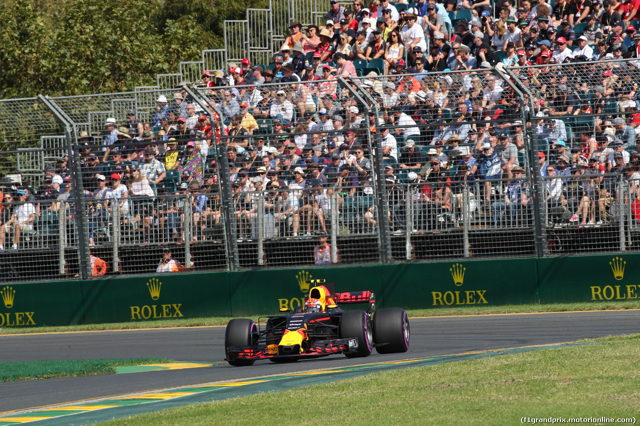 GP AUSTRALIA, 25.03.2017 - Prove Libere 3, Max Verstappen (NED) Red Bull Racing RB13