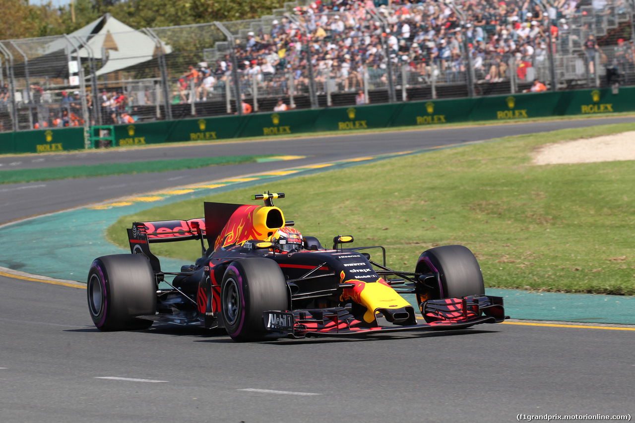 GP AUSTRALIA, 25.03.2017 - Prove Libere 3, Max Verstappen (NED) Red Bull Racing RB13