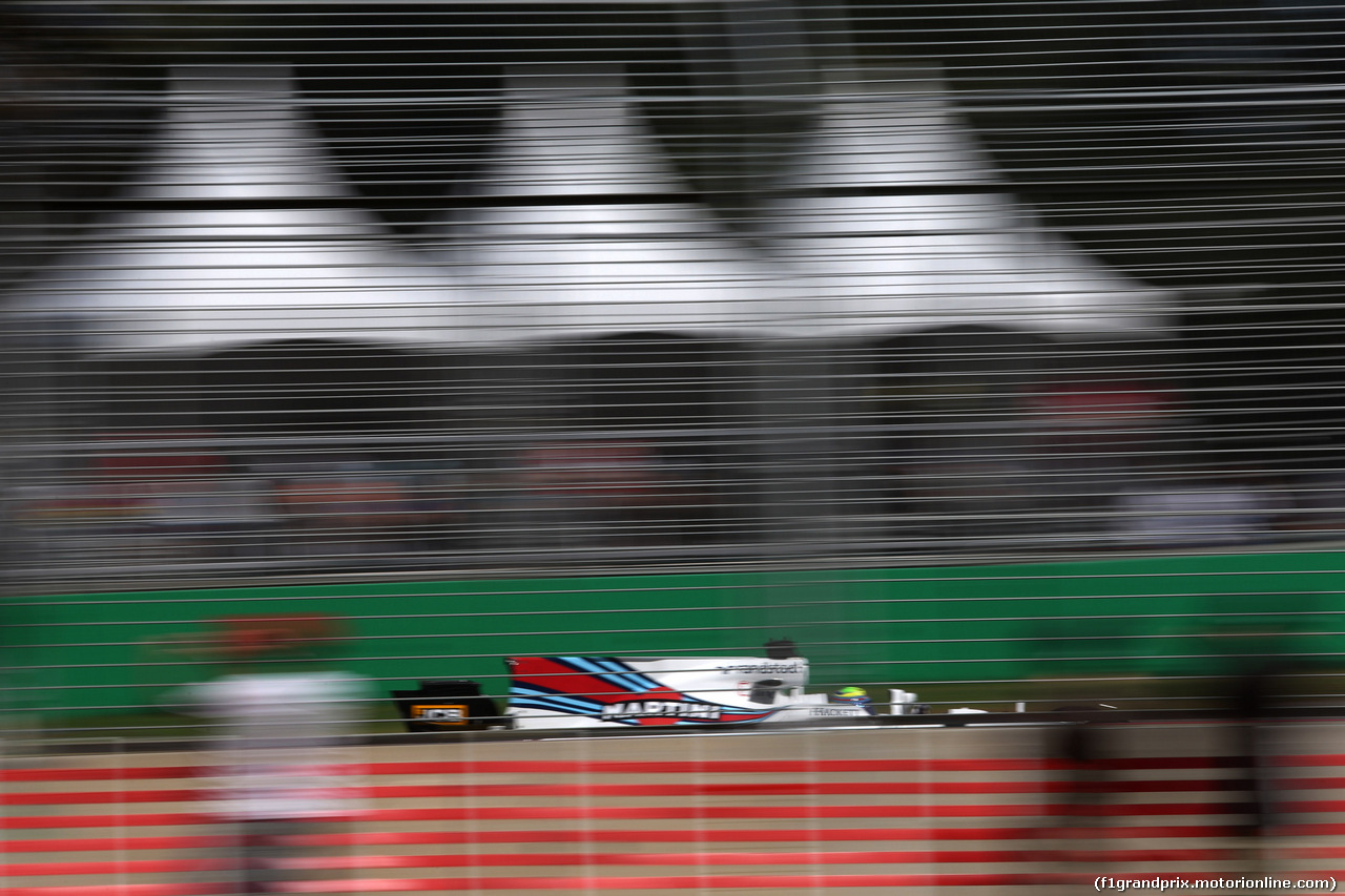 GP AUSTRALIA, 25.03.2017 - Prove Libere 3, Felipe Massa (BRA) Williams FW40