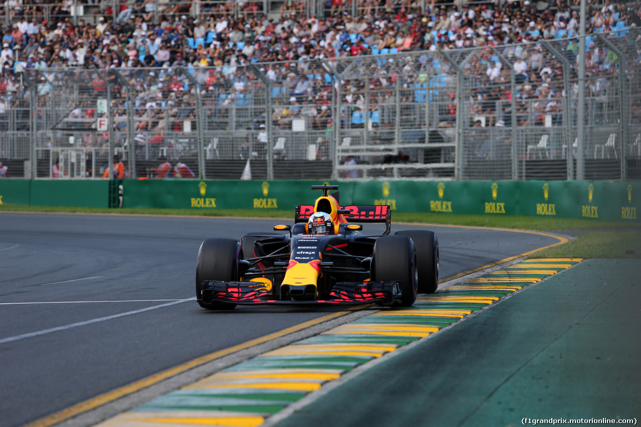 GP AUSTRALIA, 25.03.2017 - Prove Libere 3, Daniel Ricciardo (AUS) Red Bull Racing RB13