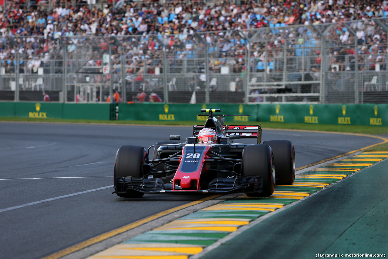GP AUSTRALIA, 25.03.2017 - Prove Libere 3, Kevin Magnussen (DEN) Haas F1 Team VF-17
