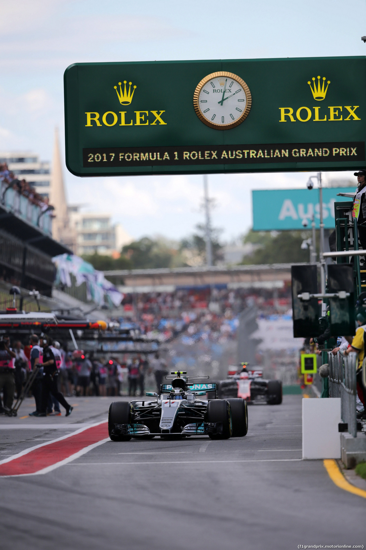 GP AUSTRALIA, 25.03.2017 - Prove Libere 3, Valtteri Bottas (FIN) Mercedes AMG F1 W08