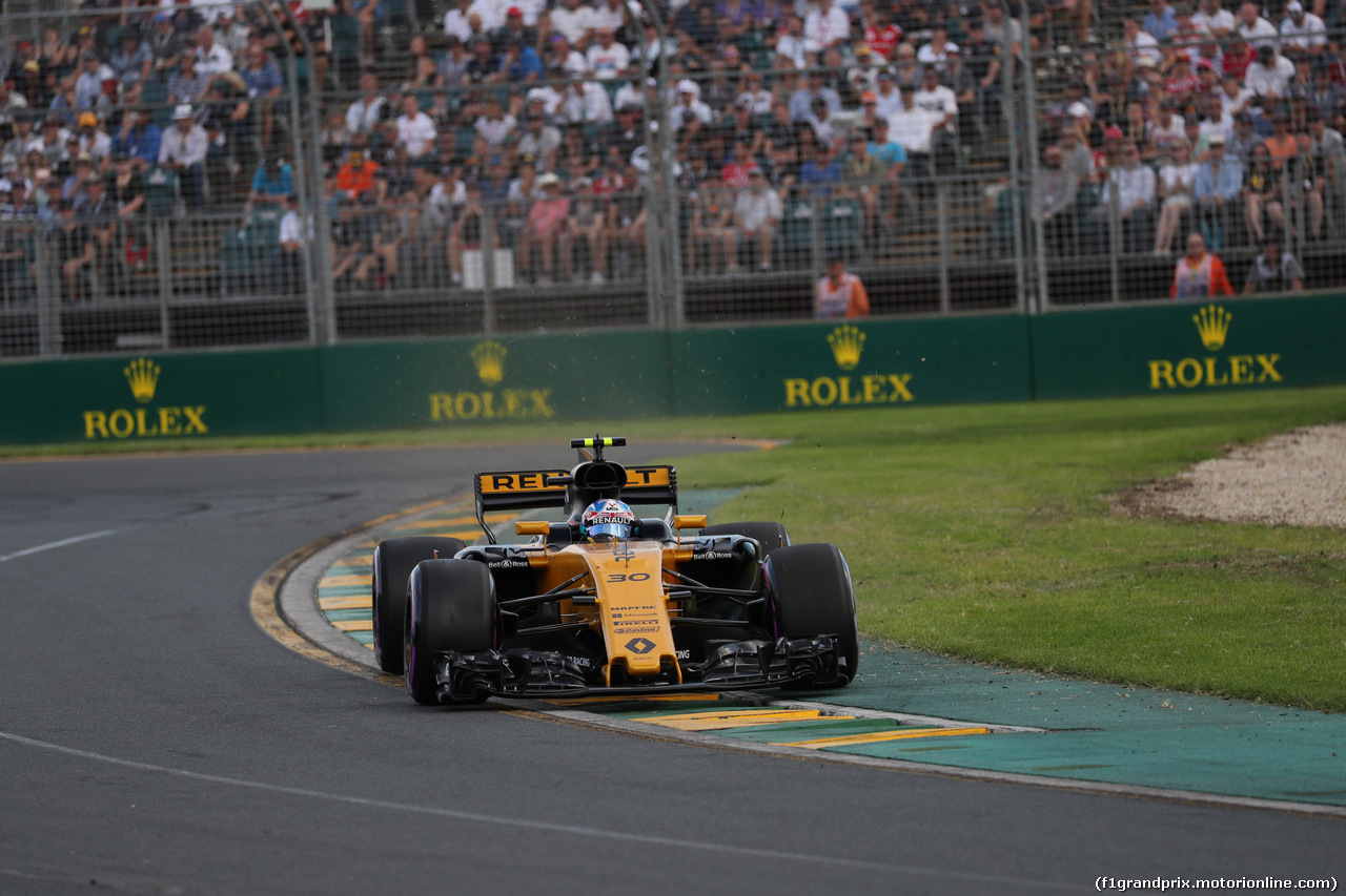 GP AUSTRALIA, 25.03.2017 - Qualifiche, Jolyon Palmer (GBR) Renault Sport F1 Team RS17