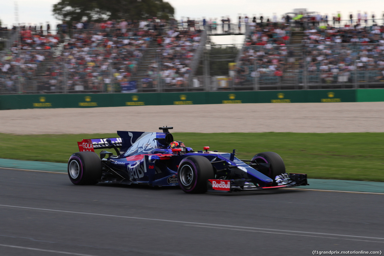 GP AUSTRALIA, 25.03.2017 - Qualifiche, Daniil Kvyat (RUS) Scuderia Toro Rosso STR12