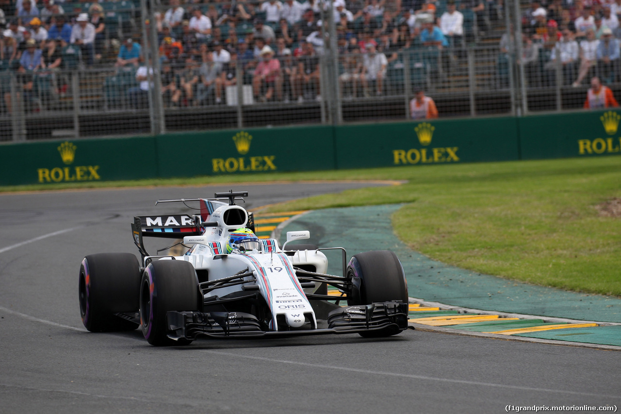 GP AUSTRALIA, 25.03.2017 - Qualifiche, Felipe Massa (BRA) Williams FW40