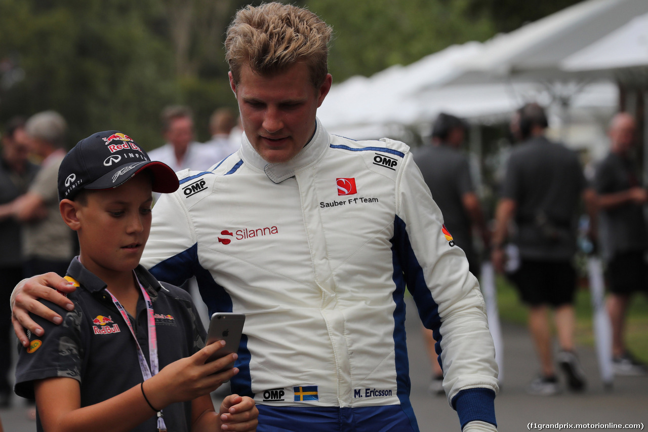 GP AUSTRALIA, 25.03.2017 - Qualifiche, Marcus Ericsson (SUE) Sauber C36