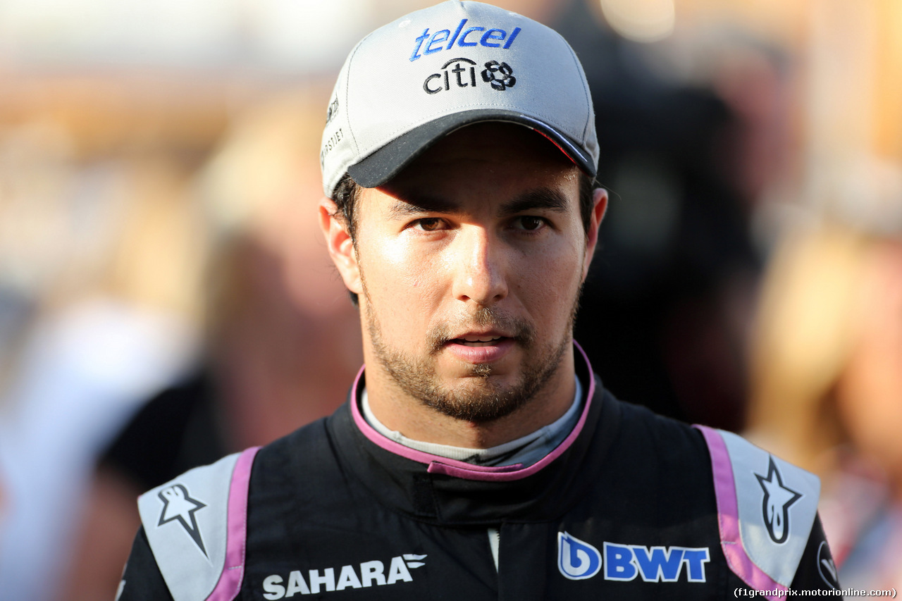 GP AUSTRALIA, 25.03.2017 - Qualifiche, Sergio Perez (MEX) Sahara Force India F1 VJM010