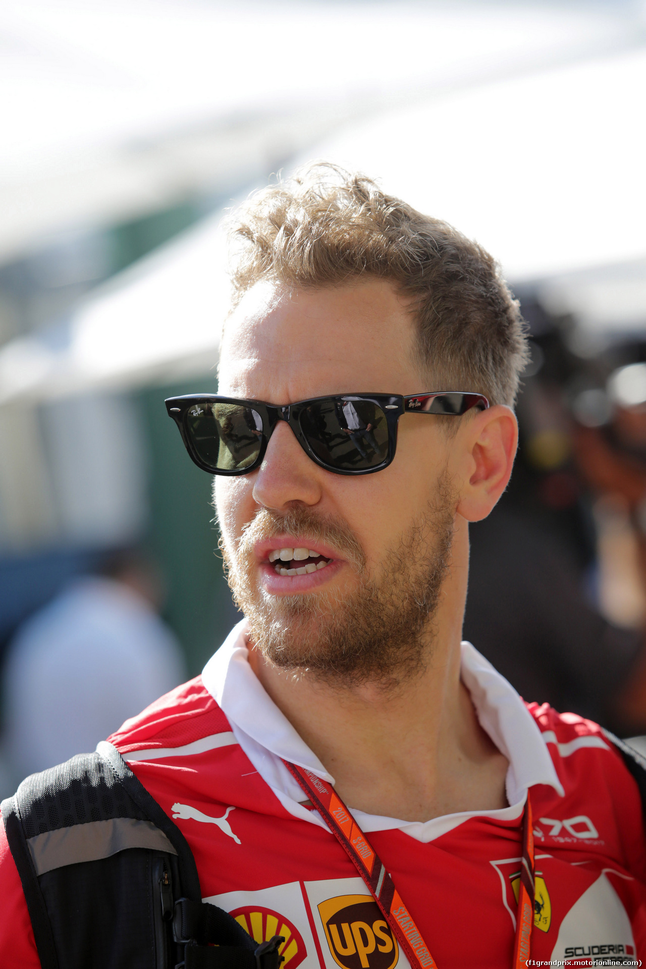 GP AUSTRALIA, 24.03.2017 - Prove Libere 1, Sebastian Vettel (GER) Ferrari SF70H