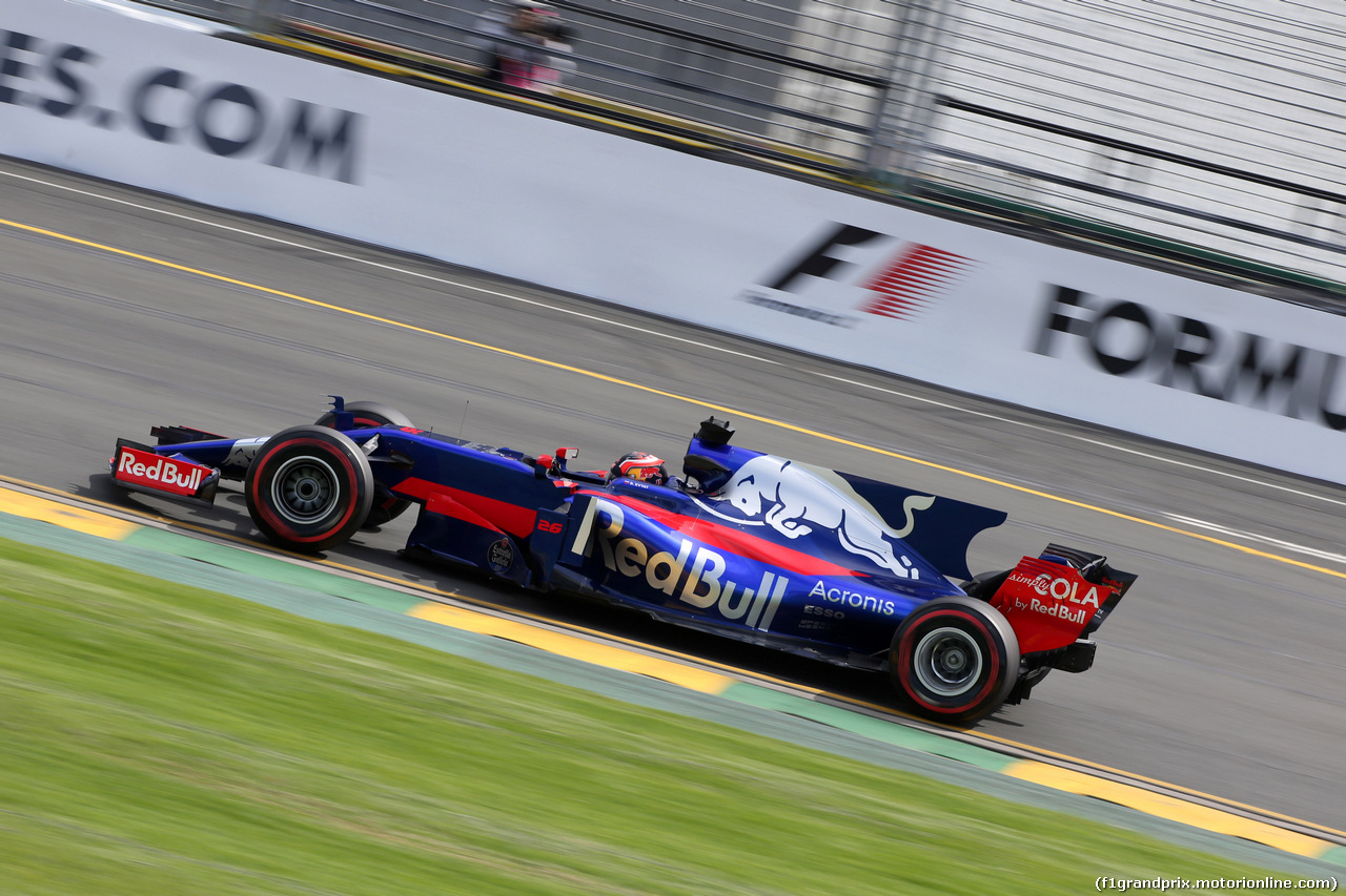 GP AUSTRALIA, 24.03.2017 - Prove Libere 1, Daniil Kvyat (RUS) Scuderia Toro Rosso STR12